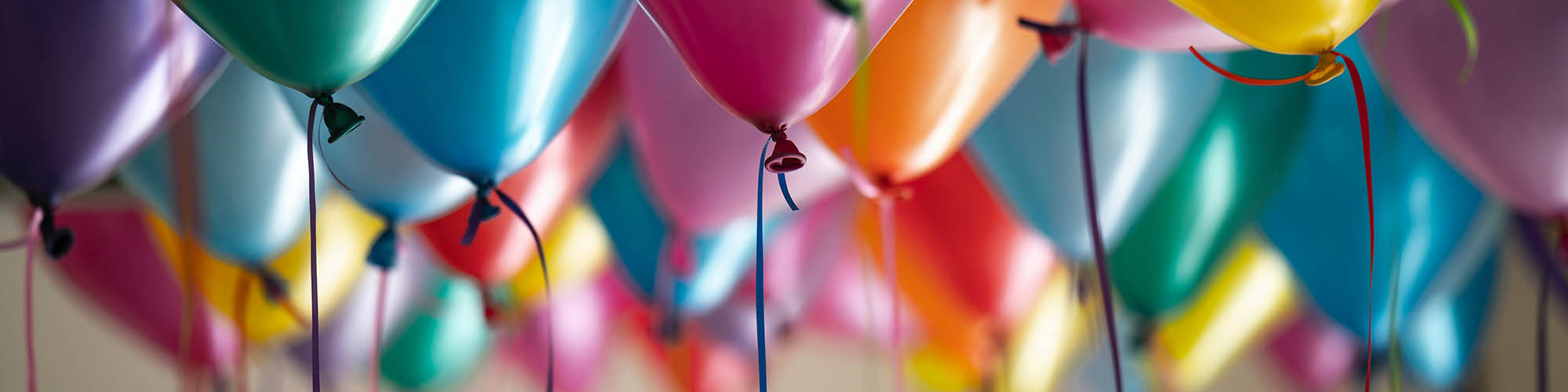 Multicolored Party Balloons