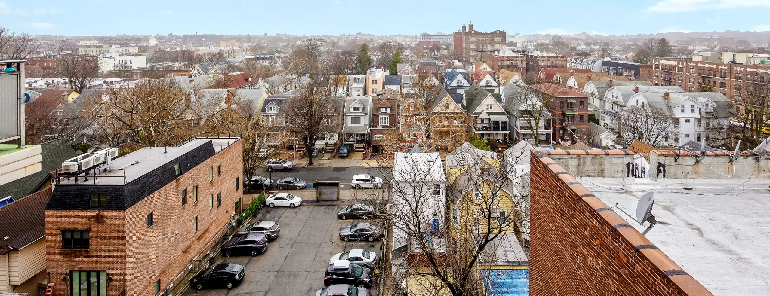 Aerial view of Kensington