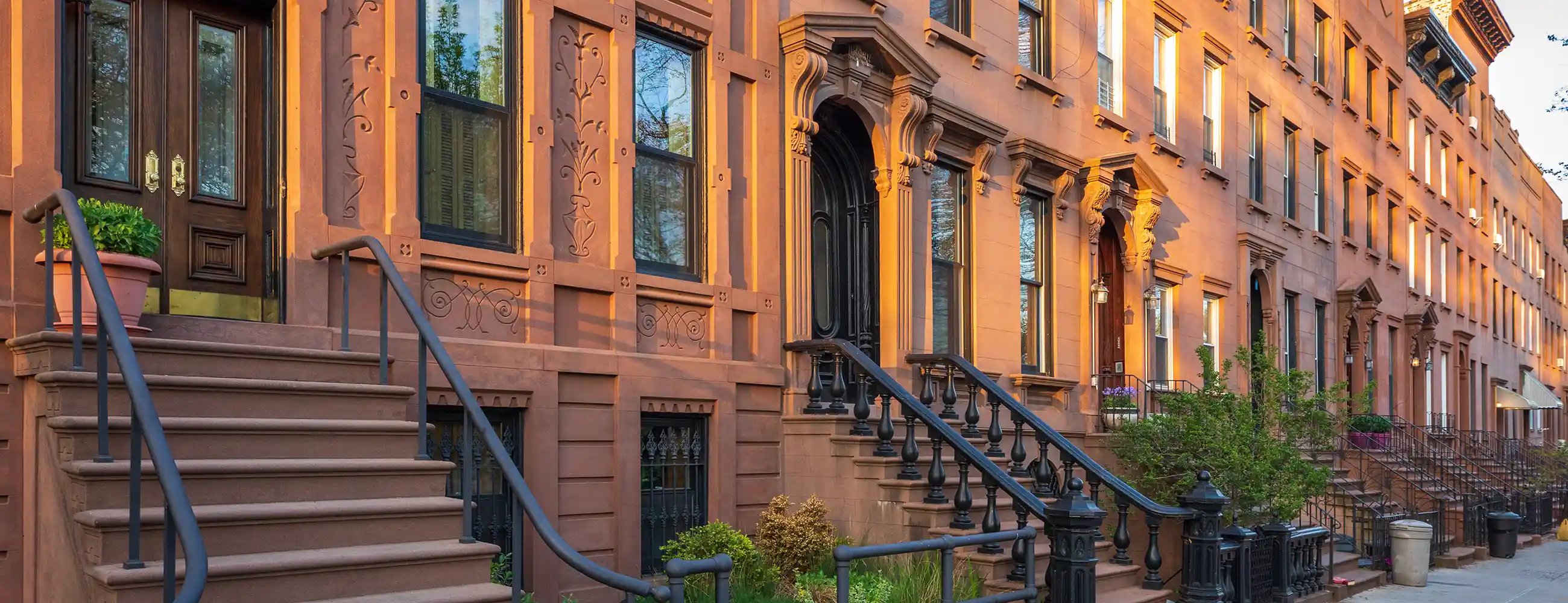 Brownstones in Carroll Gardens, Brooklyn