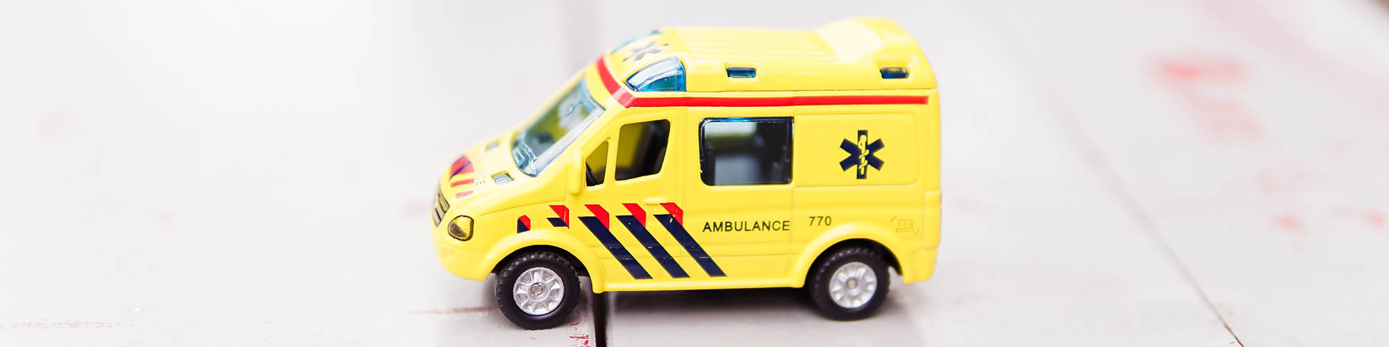 Yellow Toy Ambulance