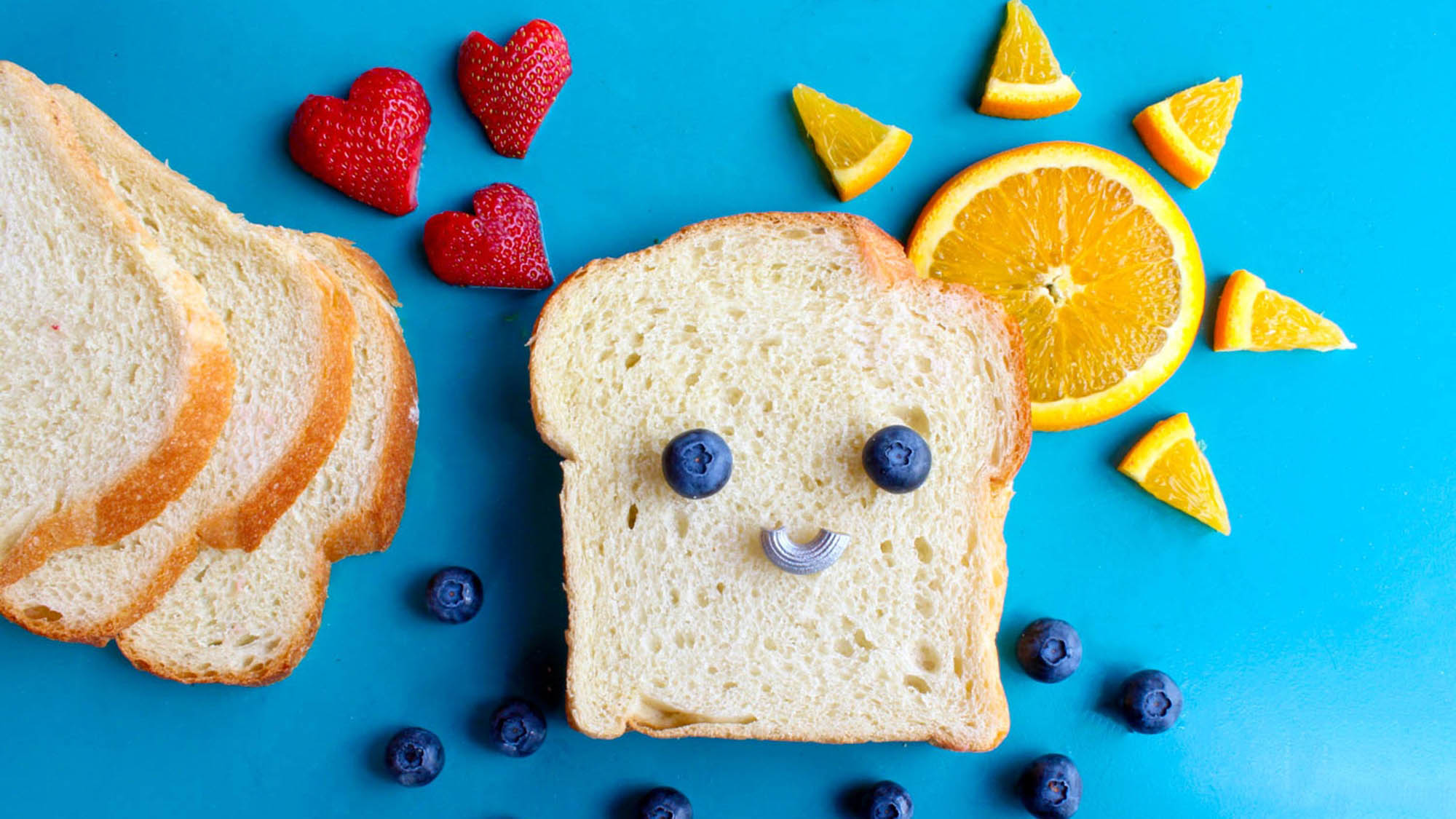 Smiley Face Bread