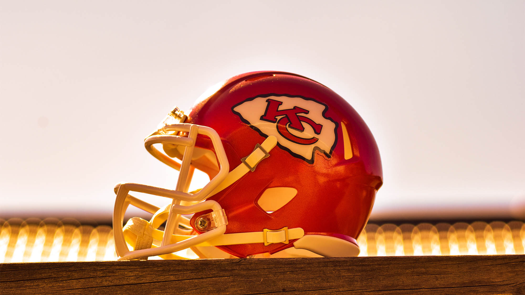 Kansas City Chiefs Football Helmet