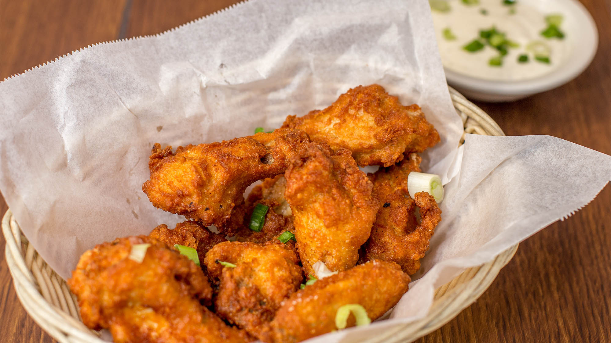 Chicken Wings in Basket