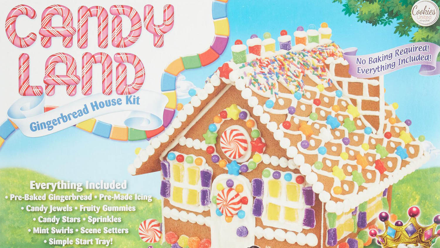 Candy Land gingerbread house