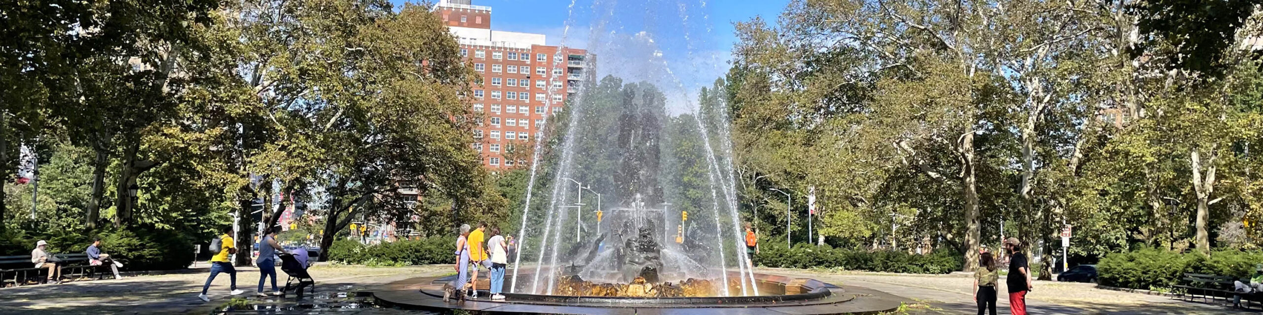 Grand Army Plaza Fountain Park Slope Brooklyn