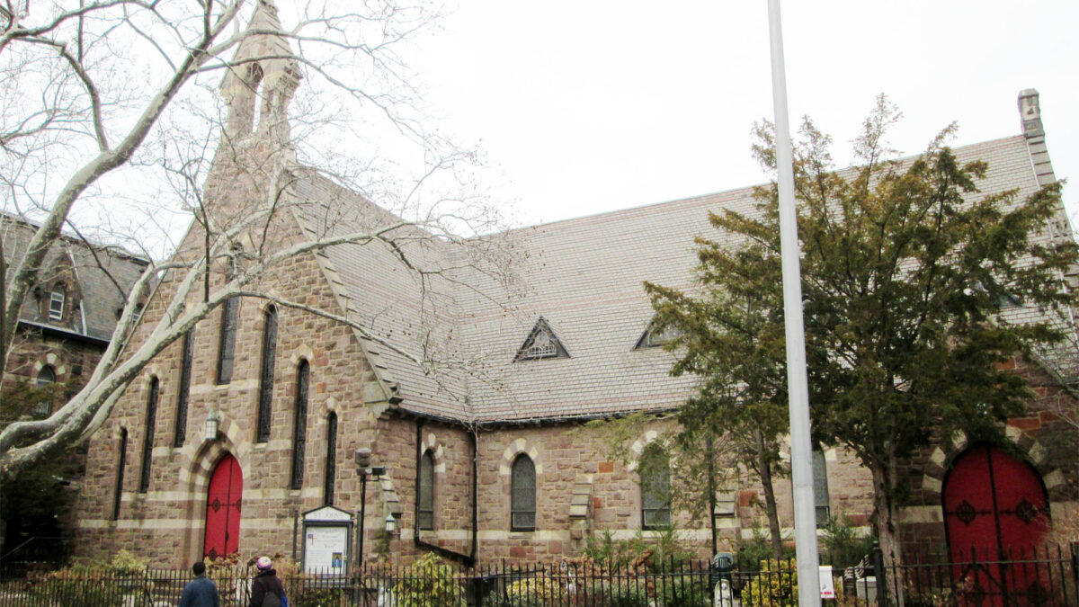 Exterior St John's Episcopal Church Park Slope Brooklyn