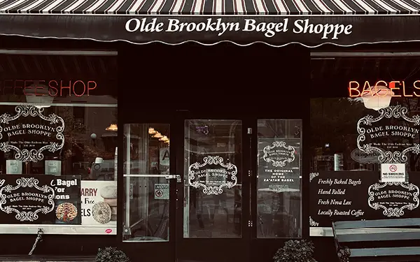 Olde Brooklyn Bagel Shoppe storefront