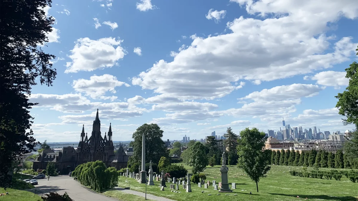 Greenwood Cemetery landscape