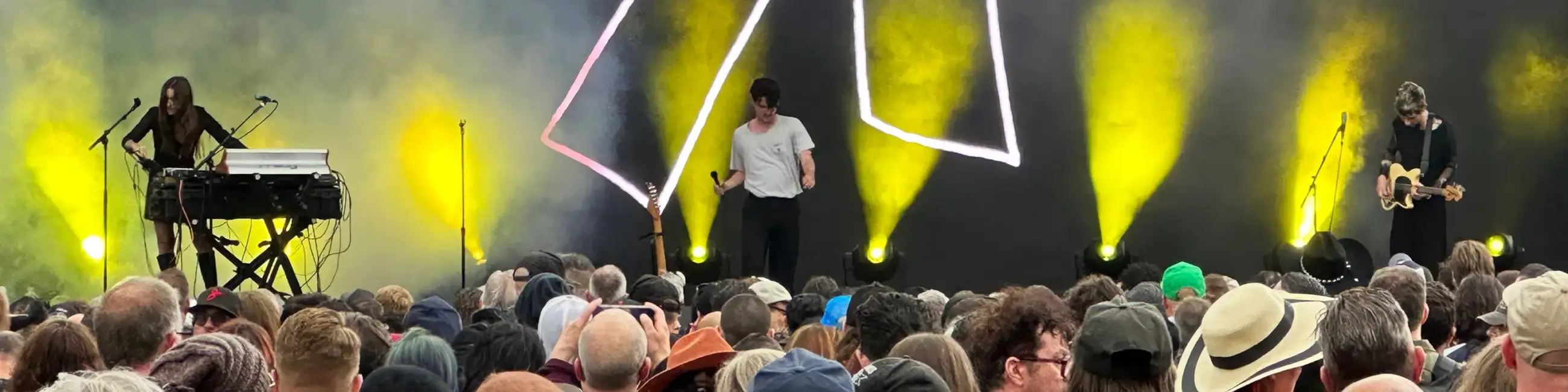 Nation of Language band on stage