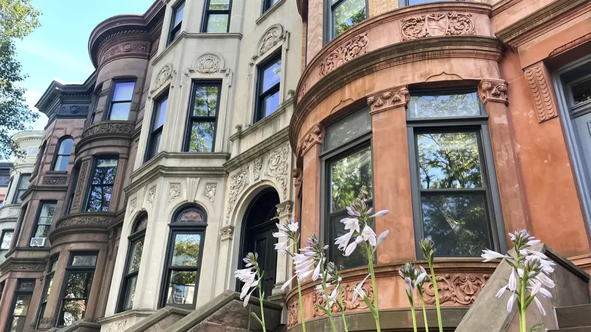 Brooklyn Brownstone building exteriors